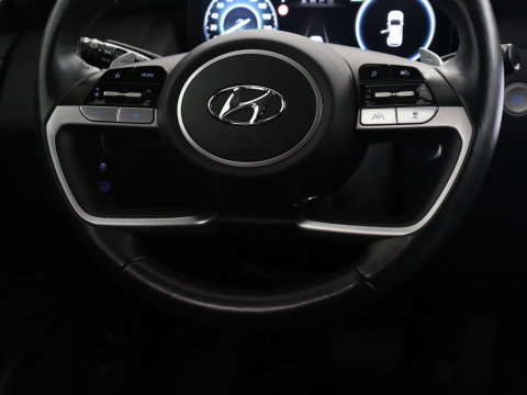 Hyundai Tucson 1.6 T-GDI HEV Premium | Leder | Stoelkoeling | Trekhaak | 360 camera | Adaptive cruise | Carplay | Krell Sound | Memory | Stuur/stoelverwarming |