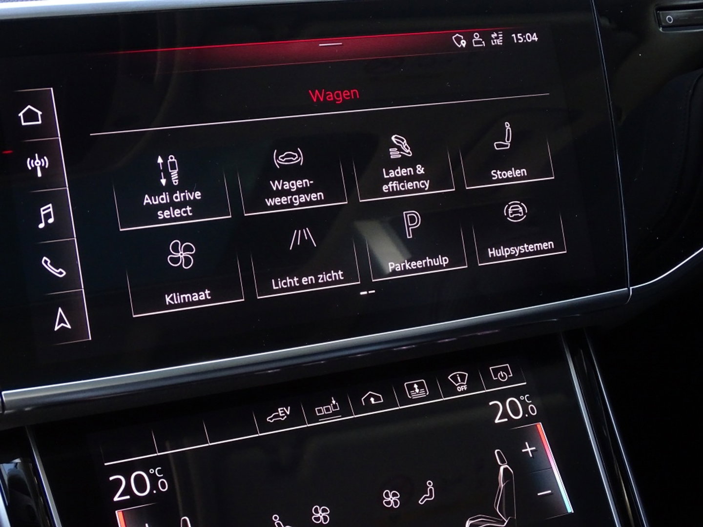 Audi A8 60 TFSie Lang 449PK S-line / B&O / TV's / Alcanatara / Softclose / Massage