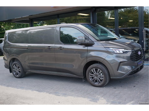 Ford E-Transit Custom 320L 218PK 71KWH Limited AUT BPM VRIJ!! Navi, ACC, 360° Cam, 17" LM, Trekhaak!! NR. EC32