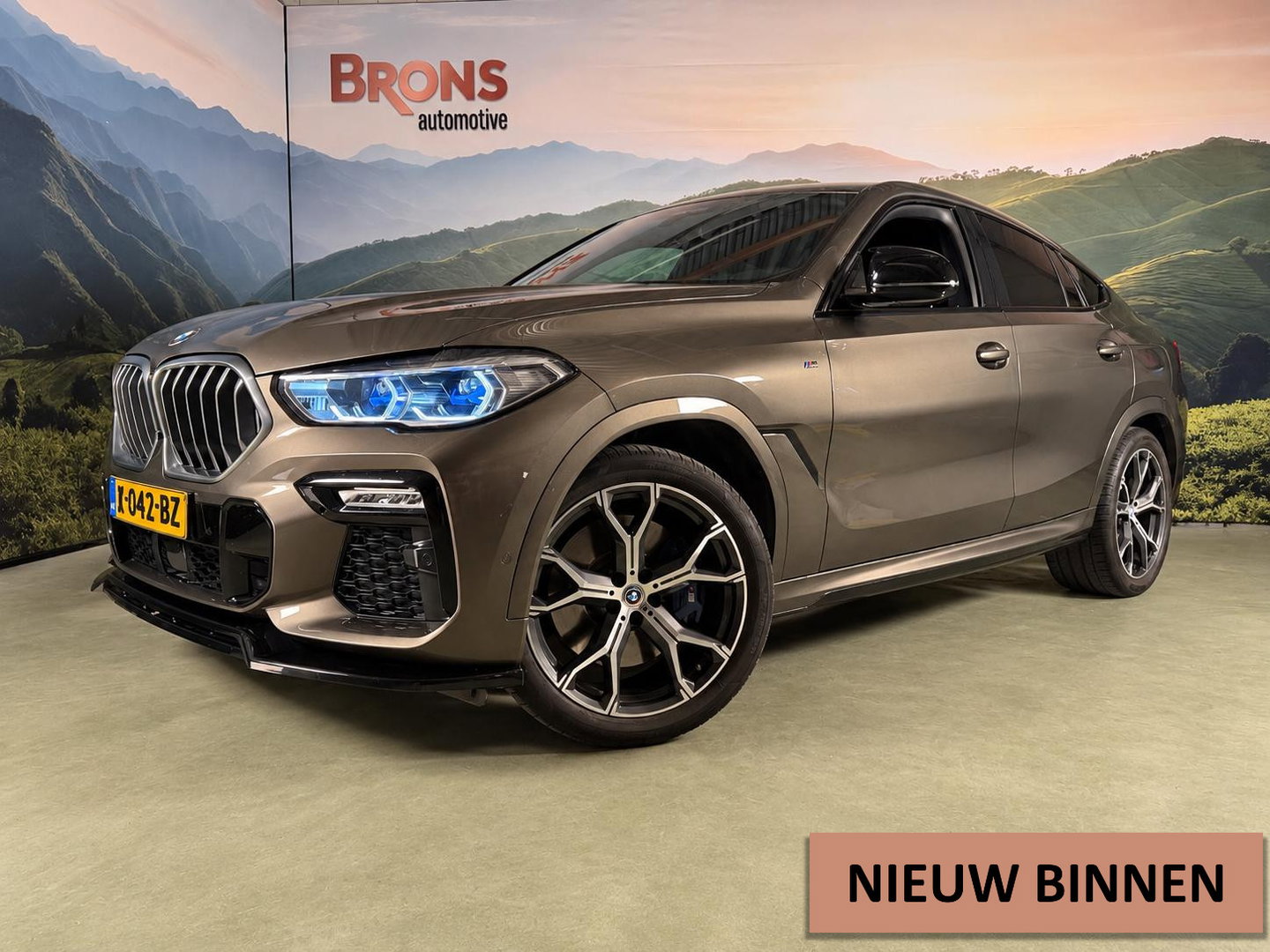 BMW X6 xDrive40i High Executive Sky Lounge l M-pakket l Scherm achterin