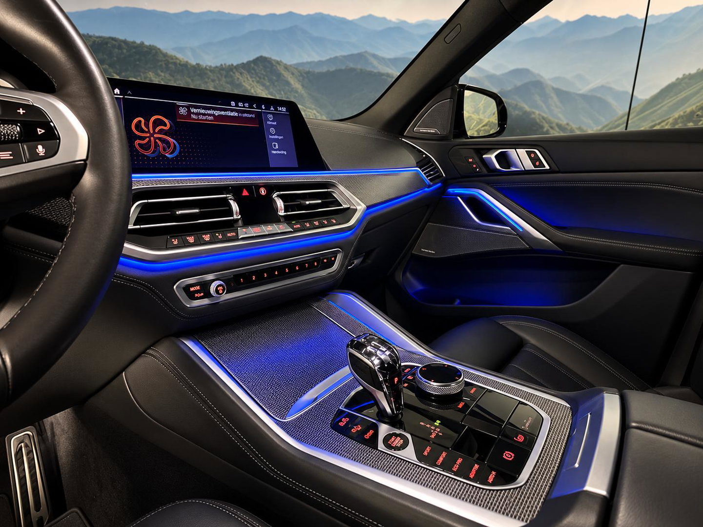 BMW X6 xDrive40i High Executive Sky Lounge l M-pakket l Scherm achterin