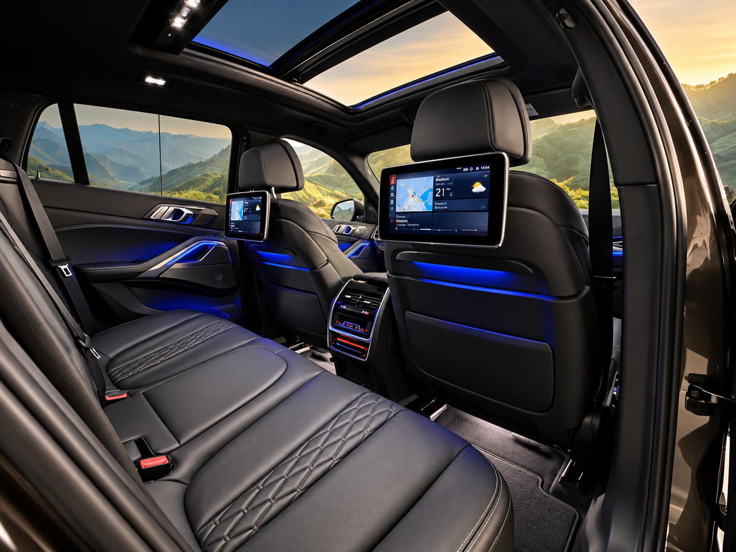 BMW X6 xDrive40i High Executive Sky Lounge l M-pakket l Scherm achterin