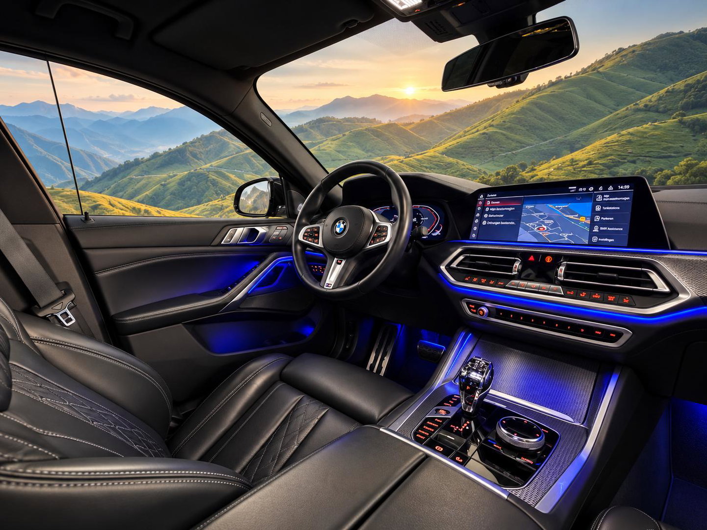 BMW X6 xDrive40i High Executive Sky Lounge l M-pakket l Scherm achterin