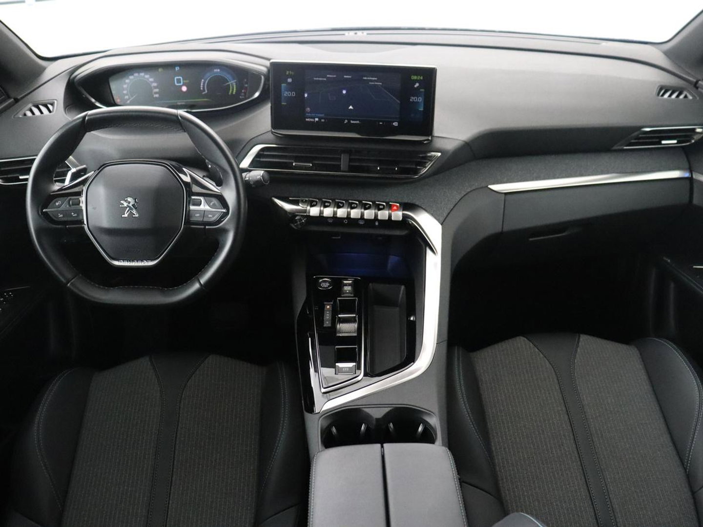 Peugeot 3008 1.6 HYbrid 225 Allure Pack Business | SOH 98.4% | Half Leder | Dodehoek detectie | Sfeerverlichting | Virtual Dashboard | Carplay | Climate control | Cruise control |