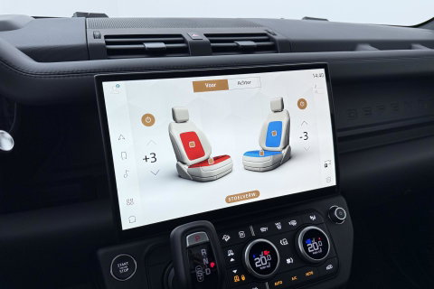 Land Rover Defender 2.0 P300e 110 X-Dynamic HSE | 6-Persoons | Meridian Surround | ClearSight | Panoramadak | Trekhaak | Stoelventilatie