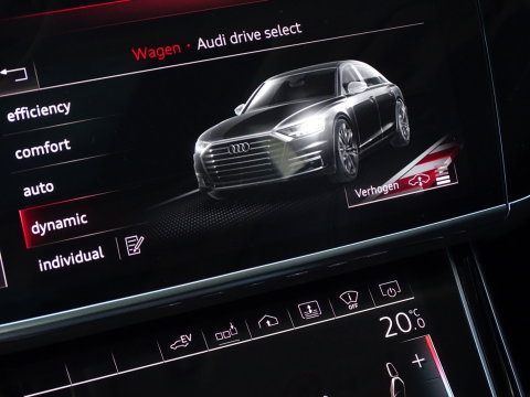 Audi A8 60 TFSie Lang 449PK S-line / B&O / TV's / Alcanatara / Softclose / Massage