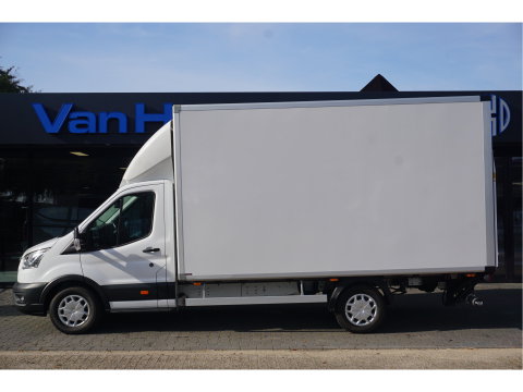 Ford Transit 350L 130PK L4 Bakwagen Automaat Navi, Camera, Luchtvering, Laadklep!! NR. G01*