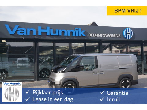 Kia PV5 L2H1 Elite Cargo Executive 71.2 kWh Navi, 360° Cam, Stoel Verwarming / Ventilatie, 2x Schuifdeur!! NR. K01