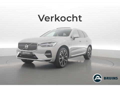 Volvo XC60 2.0 T8 Plug-in hybrid AWD Ultimate Bright SOH 96% | Pano | Bowers & Wilkins | Trekhaak | 360 camera | Head-up | Stoel + stuurverwarming |
