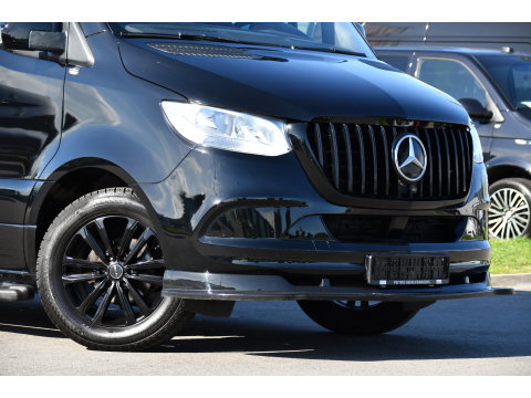 Mercedes-Benz Sprinter 314 2.2 CDI L2H2 RWD Black Edition Camera, Cruise, Carplay, Bearlock, Multimedia, Stoelverwarming, Betimmering, Uniek!