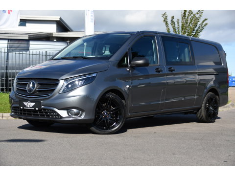 Mercedes-Benz Vito 190pk CDI L3 DC PB Edition Camera, Cruise, Carplay, LED, 2 x Schuifdeur, Automaat, Multimedia, Leder, Uniek!