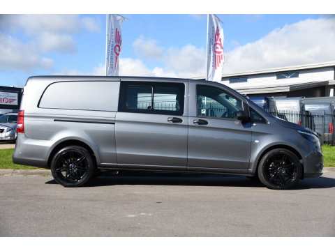 Mercedes-Benz Vito 190pk CDI L3 DC PB Edition Camera, Cruise, Carplay, LED, 2 x Schuifdeur, Automaat, Multimedia, Leder, Uniek!