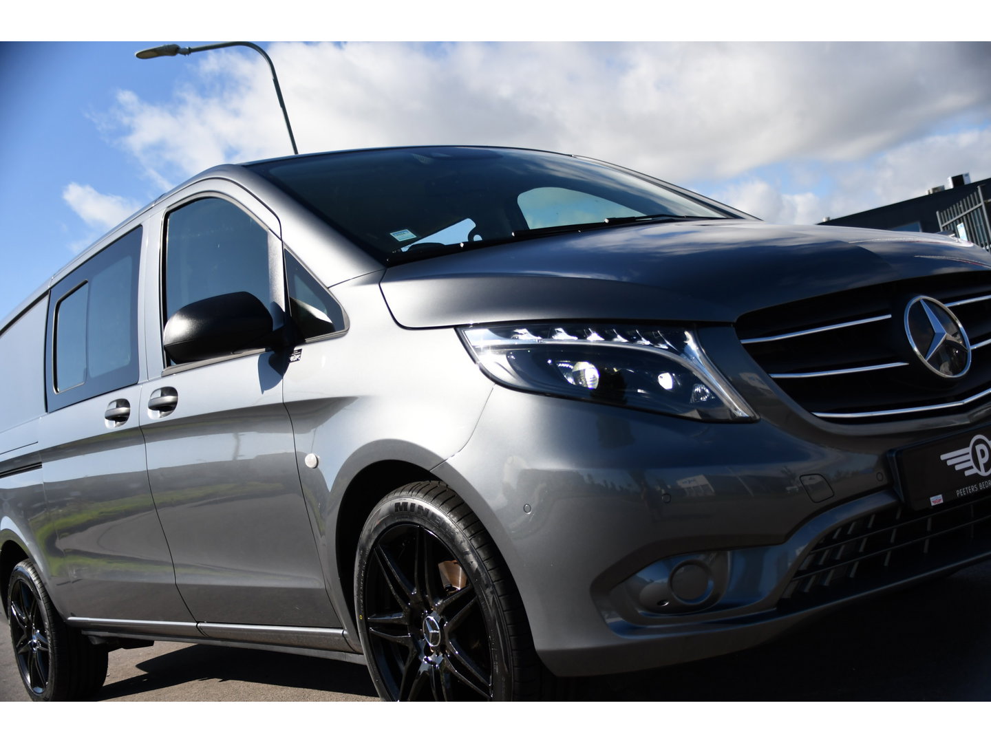 Mercedes-Benz Vito 190pk CDI L3 DC PB Edition Camera, Cruise, Carplay, LED, 2 x Schuifdeur, Automaat, Multimedia, Leder, Uniek!