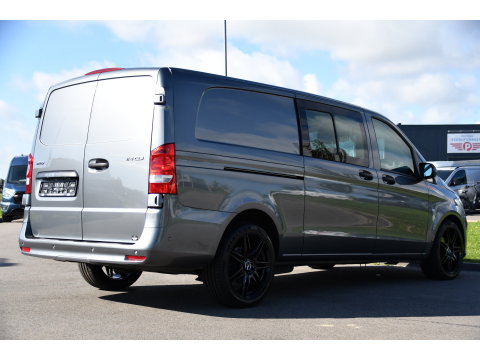 Mercedes-Benz Vito 190pk CDI L3 DC PB Edition Camera, Cruise, Carplay, LED, 2 x Schuifdeur, Automaat, Multimedia, Leder, Uniek!
