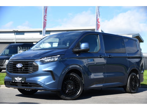 Ford Transit Custom 300 2.0 TDCI L1H1 DC Limited PB Edition Adaptieve Cruise, Camera, Carplay, LED, Stoelverwarming, 2 x Schuifdeur, Automaat, Stuurverwarming, Trekhaak, 170pk, Uniek!