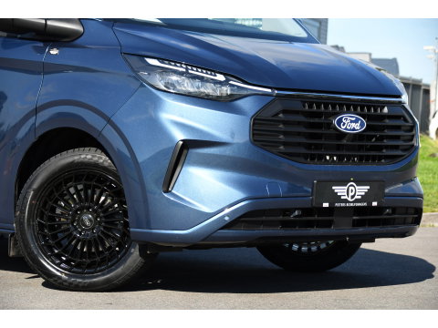 Ford Transit Custom 300 2.0 TDCI L1H1 DC Limited PB Edition Adaptieve Cruise, Camera, Carplay, LED, Stoelverwarming, 2 x Schuifdeur, Automaat, Stuurverwarming, Trekhaak, 170pk, Uniek!