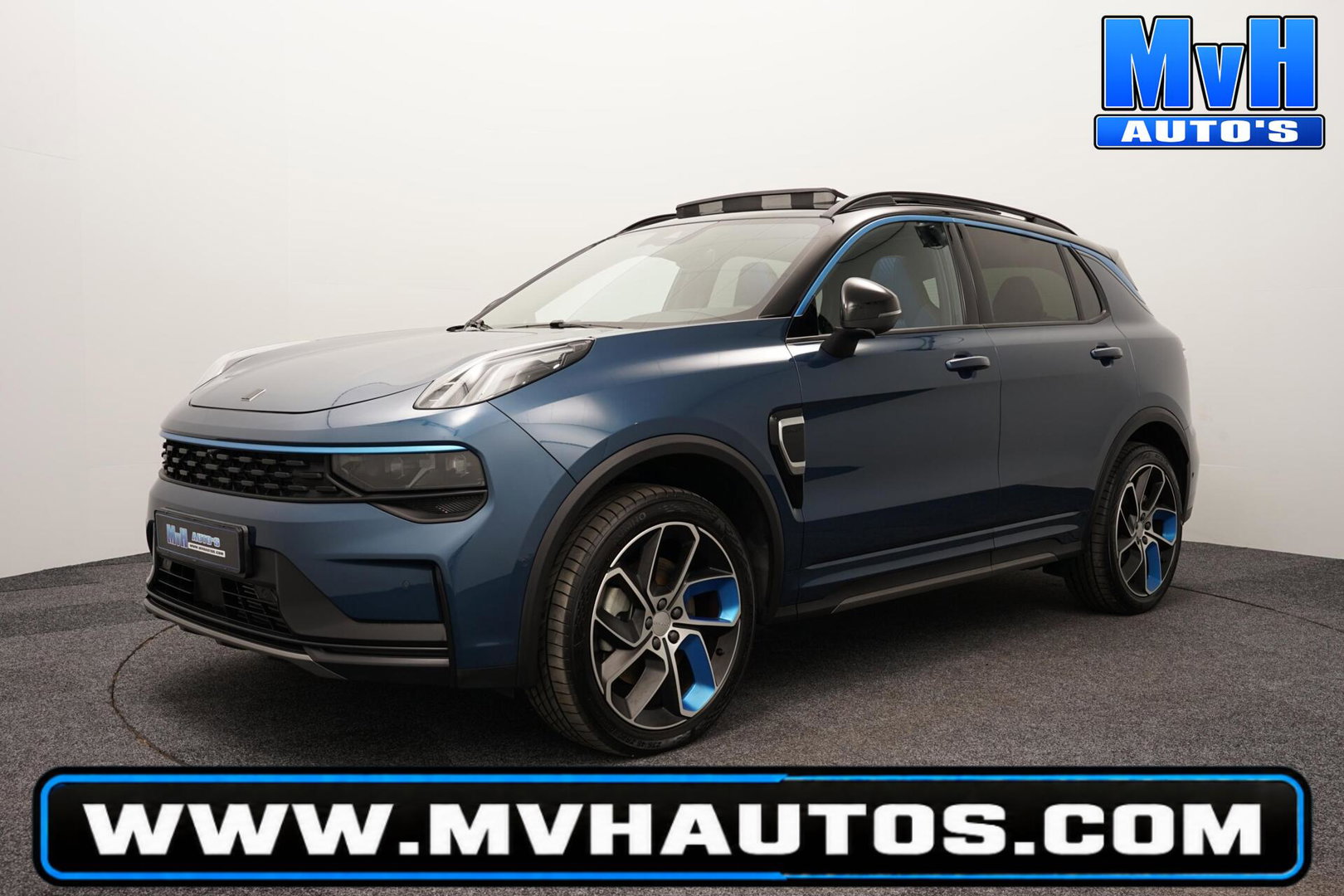 Lynk & Co 01 1.5 PHEV|ZWARTE.HEMEL|360ºCAM|PANO|262PK|SOH97%