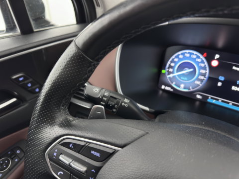 Hyundai Santa Fe 1.6 T-GDI PHEV Premium (Plug-in) (INCL-BTW) *HEAD-UP | LEATHER | FULL-LED | ADAPTIVE-CRUISE | TOP-VIEW | BLINDSPOT | MEMORY-PACK | DIGI-COCKPIT | SHIFTPADDLES | PRIVACYGLASS | NAVI-FULLMAP | 19''ALU | TOWBAR*