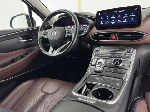 Hyundai Santa Fe 1.6 T-GDI PHEV Premium (Plug-in) (INCL-BTW) *HEAD-UP | LEATHER | FULL-LED | ADAPTIVE-CRUISE | TOP-VIEW | BLINDSPOT | MEMORY-PACK | DIGI-COCKPIT | SHIFTPADDLES | PRIVACYGLASS | NAVI-FULLMAP | 19''ALU | TOWBAR*
