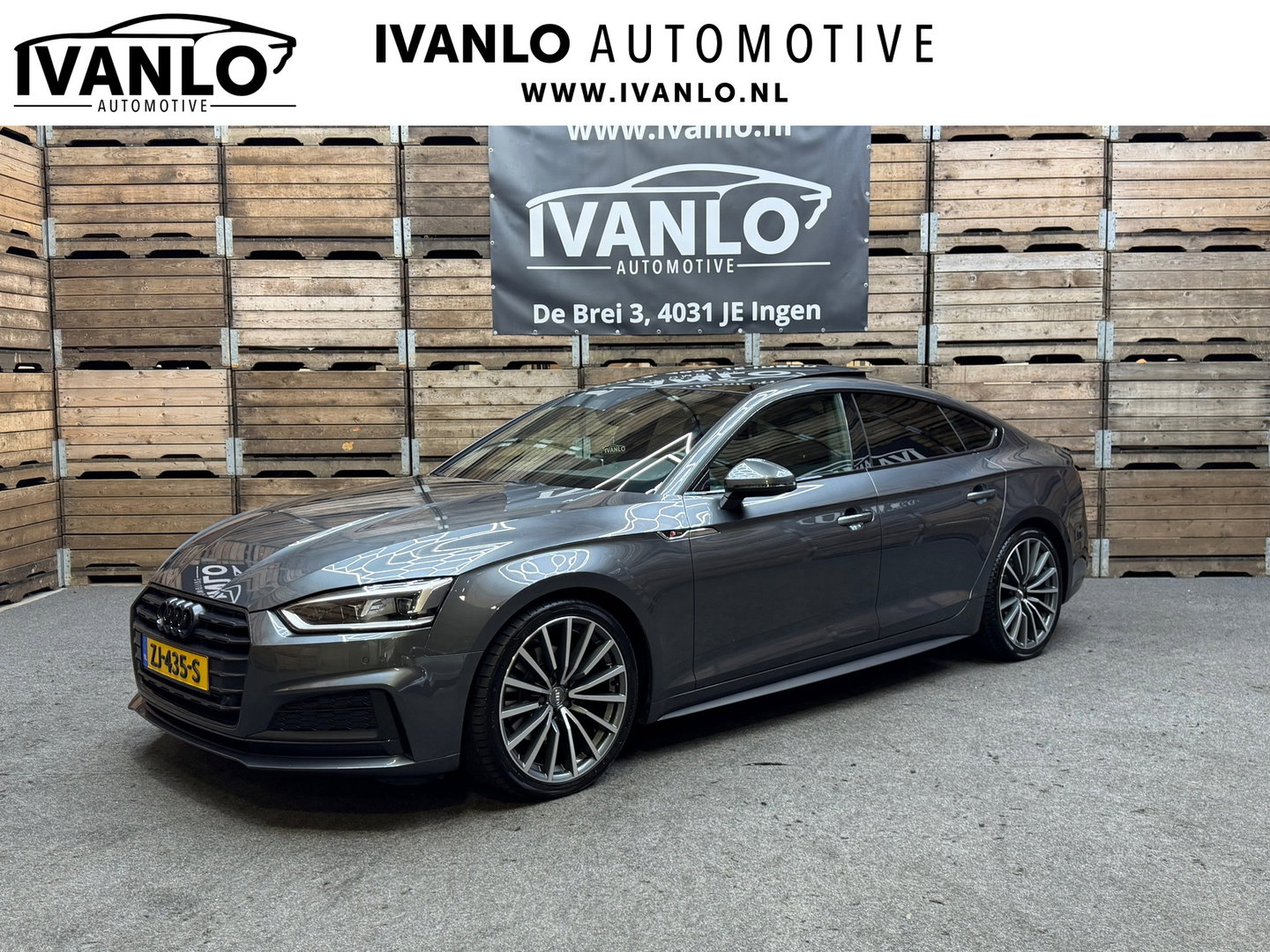 Audi A5 Sportback 40 TFSI Sport S-line Edition Pano Leder Navi Clima Camera B&O Carplay 19"LM 240 PK!