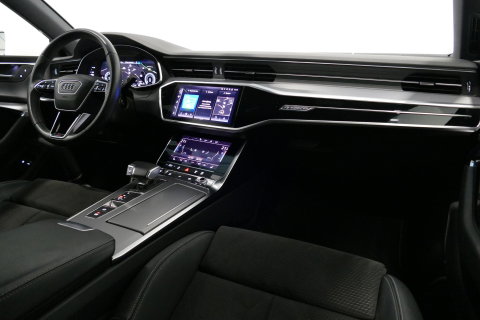Audi A7 Sportback 50 TFSI e quattro Pro Line S / S Line / Rondomzichtcamera / Stoelverwarming / Apple Carplay - Android Auto / LED koplampen / 4-zone climatronic / Achteruitrijcamera / Grootlichtassistent / 20'' LMV / Adaptive Cruise Control / Sportonderstel
