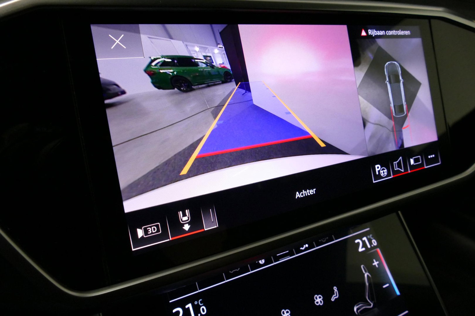 Audi A7 Sportback 50 TFSI e quattro Pro Line S / S Line / Rondomzichtcamera / Stoelverwarming / Apple Carplay - Android Auto / LED koplampen / 4-zone climatronic / Achteruitrijcamera / Grootlichtassistent / 20'' LMV / Adaptive Cruise Control / Sportonderstel