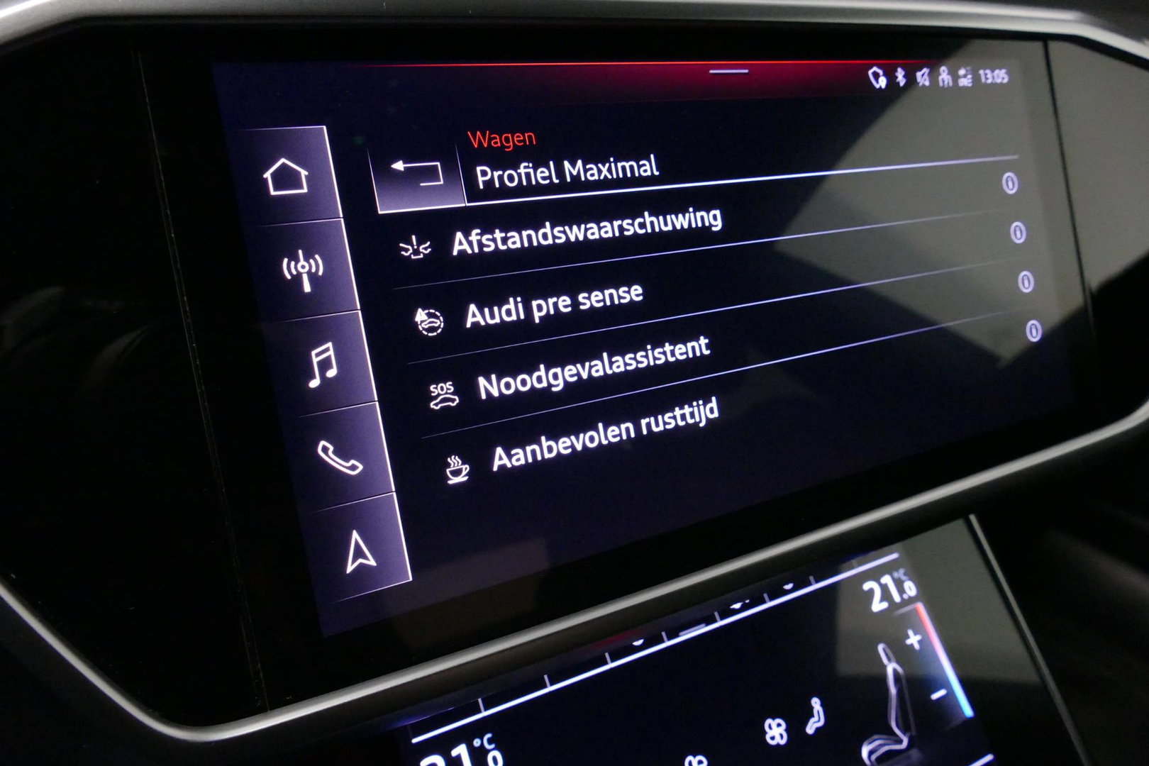 Audi A7 Sportback 50 TFSI e quattro Pro Line S / S Line / Rondomzichtcamera / Stoelverwarming / Apple Carplay - Android Auto / LED koplampen / 4-zone climatronic / Achteruitrijcamera / Grootlichtassistent / 20'' LMV / Adaptive Cruise Control / Sportonderstel