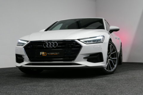 Audi A7 Sportback 50 TFSI e quattro Pro Line S / S Line / Rondomzichtcamera / Stoelverwarming / Apple Carplay - Android Auto / LED koplampen / 4-zone climatronic / Achteruitrijcamera / Grootlichtassistent / 20'' LMV / Adaptive Cruise Control / Sportonderstel