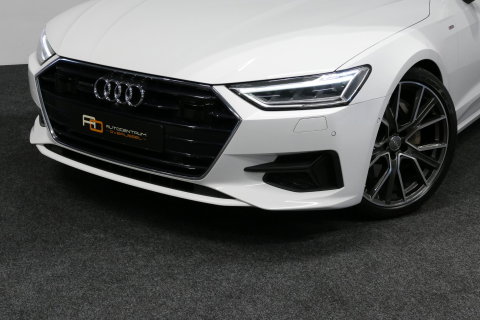 Audi A7 Sportback 50 TFSI e quattro Pro Line S / S Line / Rondomzichtcamera / Stoelverwarming / Apple Carplay - Android Auto / LED koplampen / 4-zone climatronic / Achteruitrijcamera / Grootlichtassistent / 20'' LMV / Adaptive Cruise Control / Sportonderstel