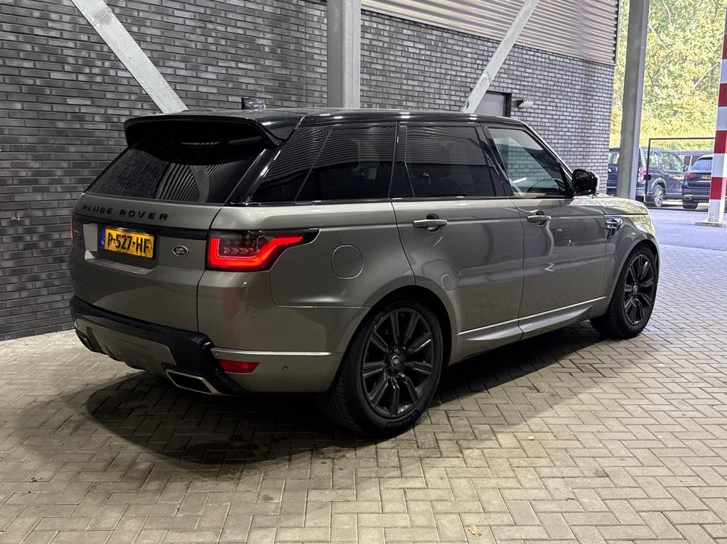 Land Rover Range Rover Sport P400e HSE | Luchtvering | Black Pack | Meridian | 360° Camera | Panoramadak | Ventilatiestoelen | Keyless | 21 Inch