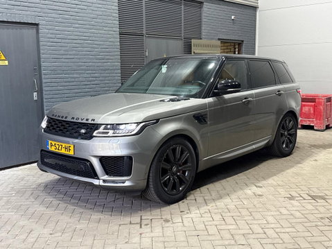 Land Rover Range Rover Sport P400e HSE | Luchtvering | Black Pack | Meridian | 360° Camera | Panoramadak | Ventilatiestoelen | Keyless | 21 Inch