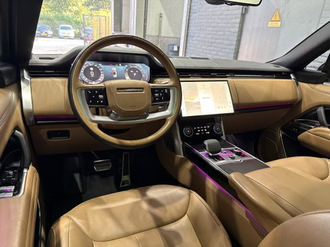 Land Rover Range Rover 3.0 P400 HSE | Meridian 3D Surround | ClearSight | Panoramadak | 360° Camera | Trekhaak | Head-Up | Stoelventilatie V+A | 22 Inch