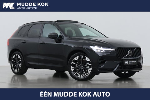 Volvo XC60 T8 Ultra Dark | Luchtvering | Harman/Kardon | Panoramadak | 360° Camera | Head-Up | Stoel+Stuurverwarming | ACC