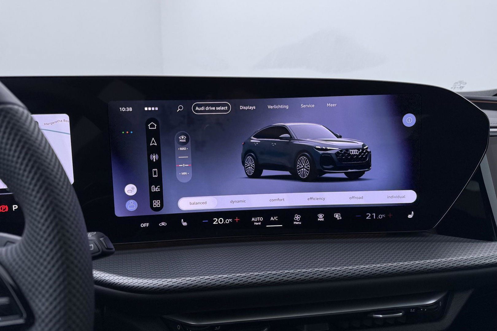 Audi Q5 Sportback S edition Competition Quattro | Passenger Display | B&O | Luchtvering | Panoramadak | Trekhaak | 360° Camera | 21 Inch | ACC