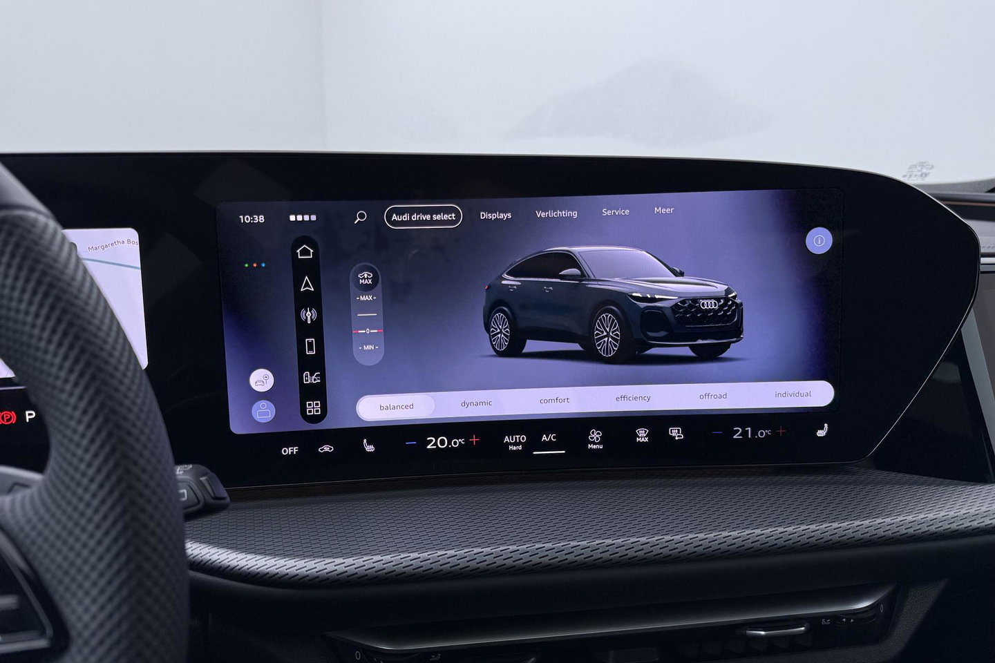 Audi Q5 Sportback S edition Competition Quattro | Passenger Display | B&O | Luchtvering | Panoramadak | Trekhaak | 360° Camera | 21 Inch | ACC
