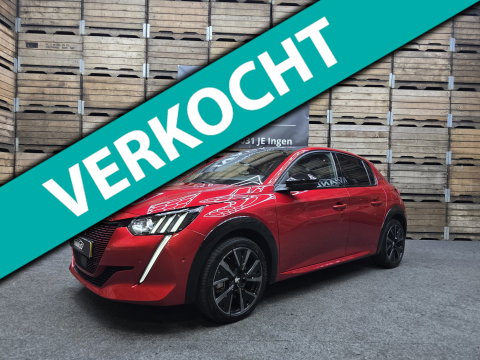 Peugeot e-208 EV Allure 50 kWh GT Pano Memory/ massage Camera Clima Cruise 17"LM