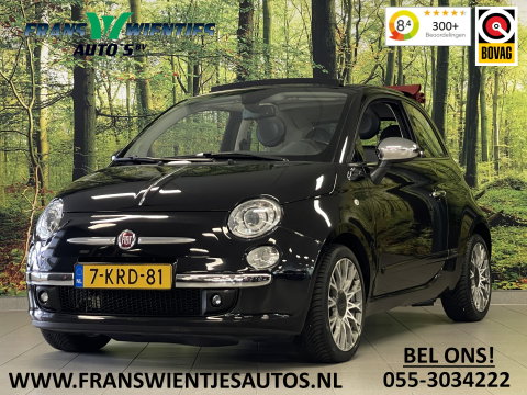Fiat 500C 0.9 TwinAir Lounge | Cabriolet | Airconditioning | Isofix | Reservewiel | Origineel Nederlands |