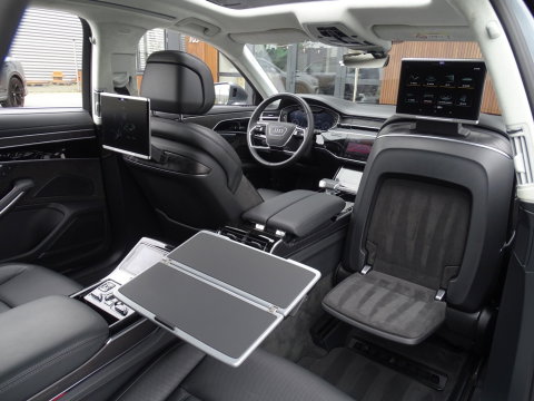 Audi A8 60 TFSi e Lang 449PK S line / B&O / TV's / alcantara / softclose / massage / 360°