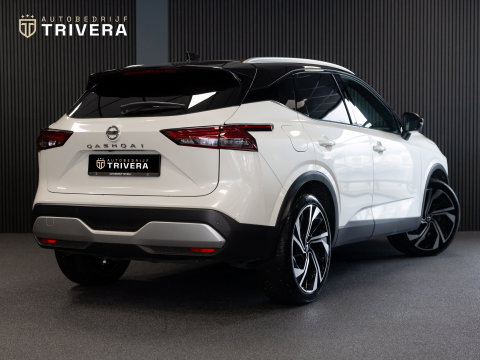 Nissan QASHQAI 1.3 MHEV X-TRONIC TEKNA PLUS 4WD l SoH 95% l CAM 360° l LEDER l PANO l 1ste eig.l AUT l Dealer onderh.l BTW Auto