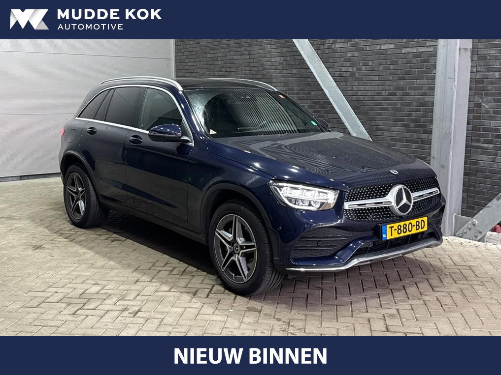 Mercedes-Benz GLC 300e 4MATIC Premium Plus | AMG Line | Panoramadak | 360° Camera | Trekhaak | Stoelverwarming | Dodehoekassistent | Keyless