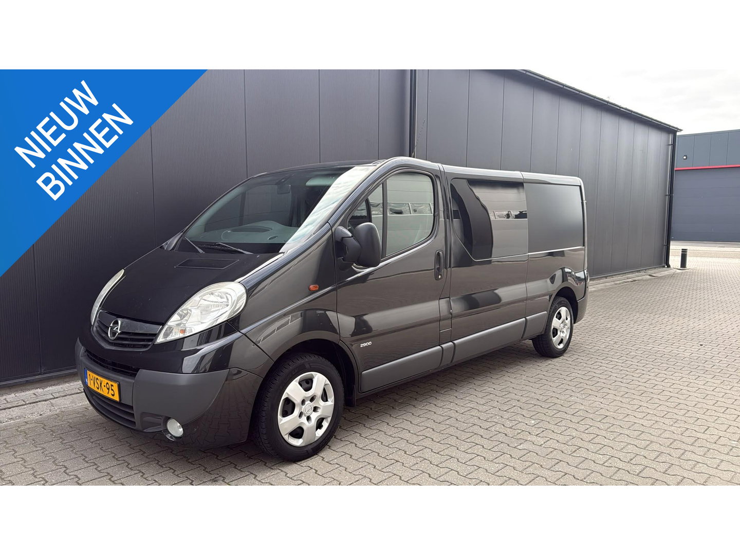 Opel Vivaro 2.0 CDTI L2H1 DC 1e eig. dubbel cabine zwart lang L2