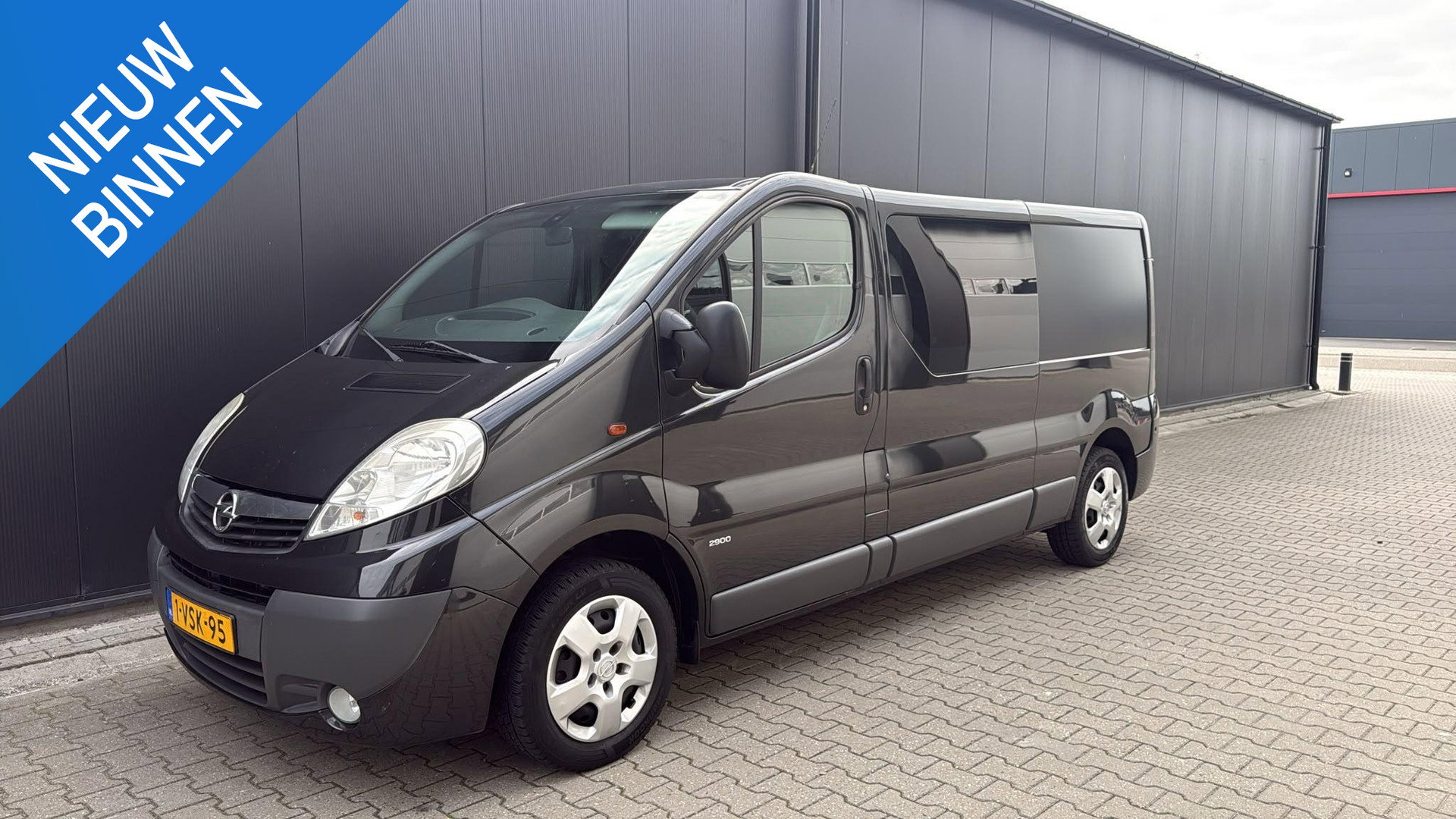 Opel Vivaro 2.0 CDTI L2H1 DC 1e eig. dubbel cabine zwart lang L2