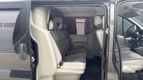 Opel Vivaro 2.0 CDTI L2H1 DC 1e eig. dubbel cabine zwart lang L2