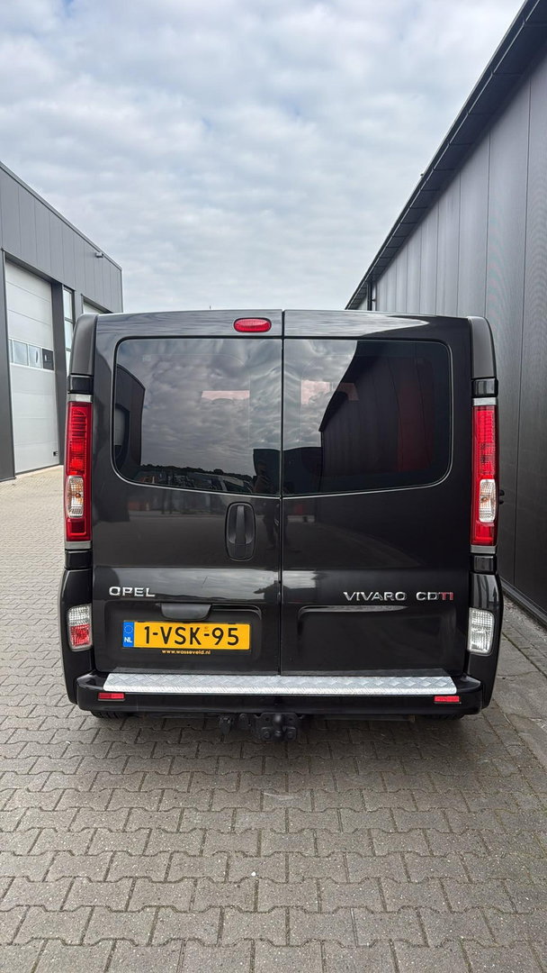 Opel Vivaro 2.0 CDTI L2H1 DC 1e eig. dubbel cabine zwart lang L2