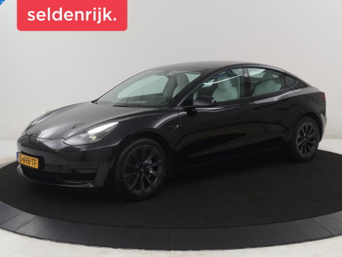 Tesla Model 3 Standard RWD Plus 60 kWh | SOH 91,8 % | Panoramadak | Lederen bekleding | Stoelverwarming | Stuurwielverwarming