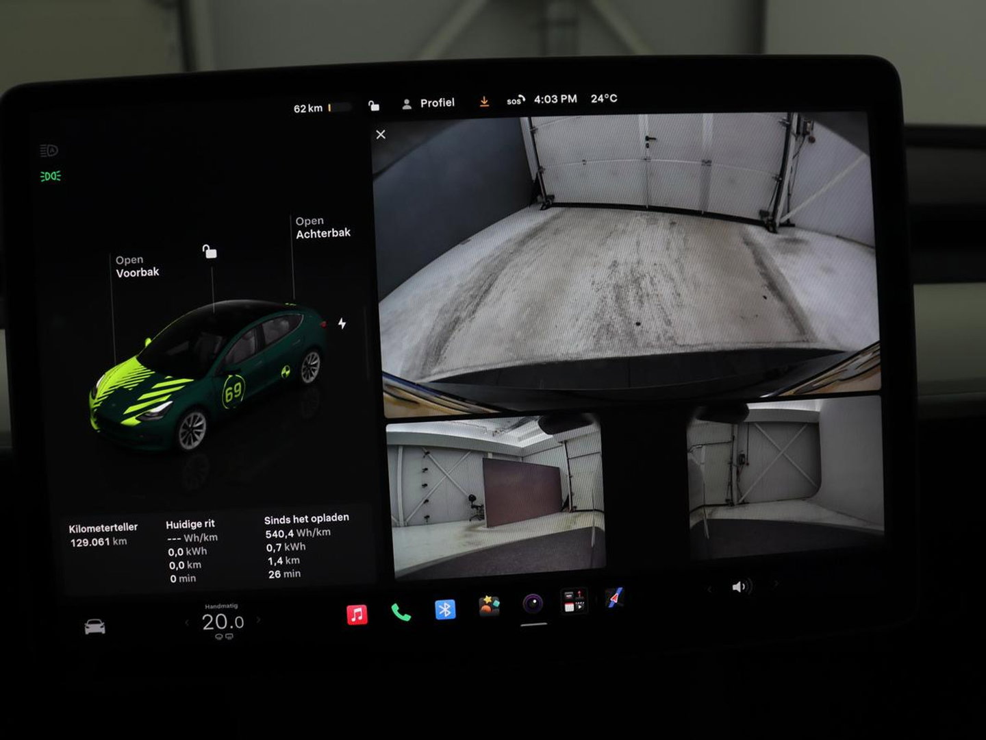 Tesla Model 3 Standard RWD Plus 60 kWh | SOH 91,8 % | Panoramadak | Lederen bekleding | Stoelverwarming | Stuurwielverwarming