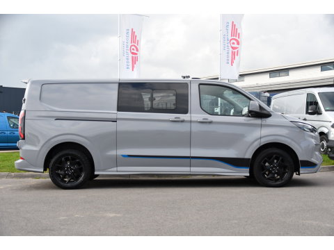 Ford Transit Custom 320 2.0 TDCI L2H1 Sport DC 360 Camera, Adaptieve Cruise, Carplay, LED, 170pk, Elektrische stoel, Stuurverwarming, Stoelverwarming, Sensoren, Uniek!