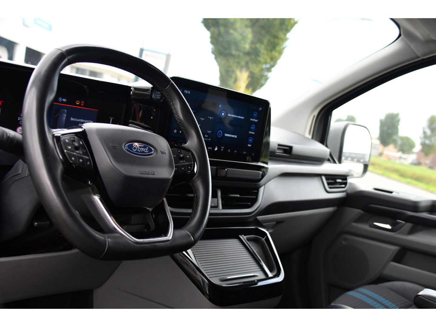 Ford Transit Custom 320 2.0 TDCI L2H1 Sport DC 360 Camera, Adaptieve Cruise, Carplay, LED, 170pk, Elektrische stoel, Stuurverwarming, Stoelverwarming, Sensoren, Uniek!