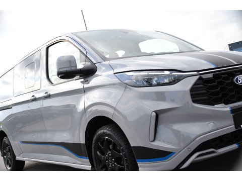 Ford Transit Custom 320 2.0 TDCI L2H1 Sport DC 360 Camera, Adaptieve Cruise, Carplay, LED, 170pk, Elektrische stoel, Stuurverwarming, Stoelverwarming, Sensoren, Uniek!