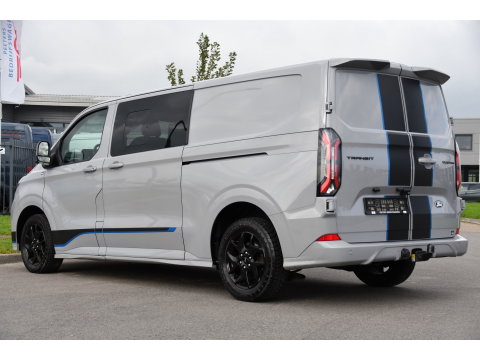 Ford Transit Custom 320 2.0 TDCI L2H1 Sport DC 360 Camera, Adaptieve Cruise, Carplay, LED, 170pk, Elektrische stoel, Stuurverwarming, Stoelverwarming, Sensoren, Uniek!